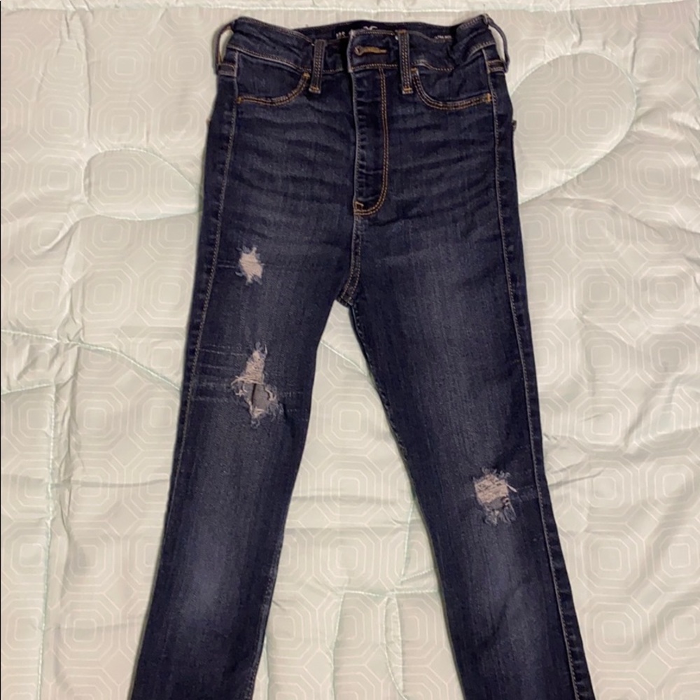 Hollister jeans 00S ultra high-rise